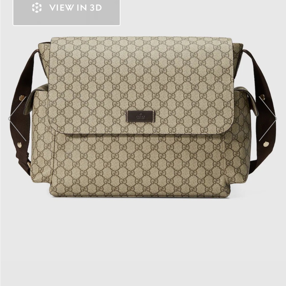 Gucci Supreme Canvas Diaper Bag